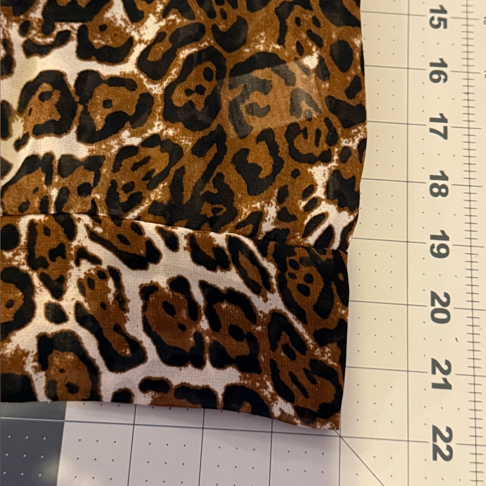 HeartSoul Animal Print Off-Shoulder Blouse - Picture 11 of 11
